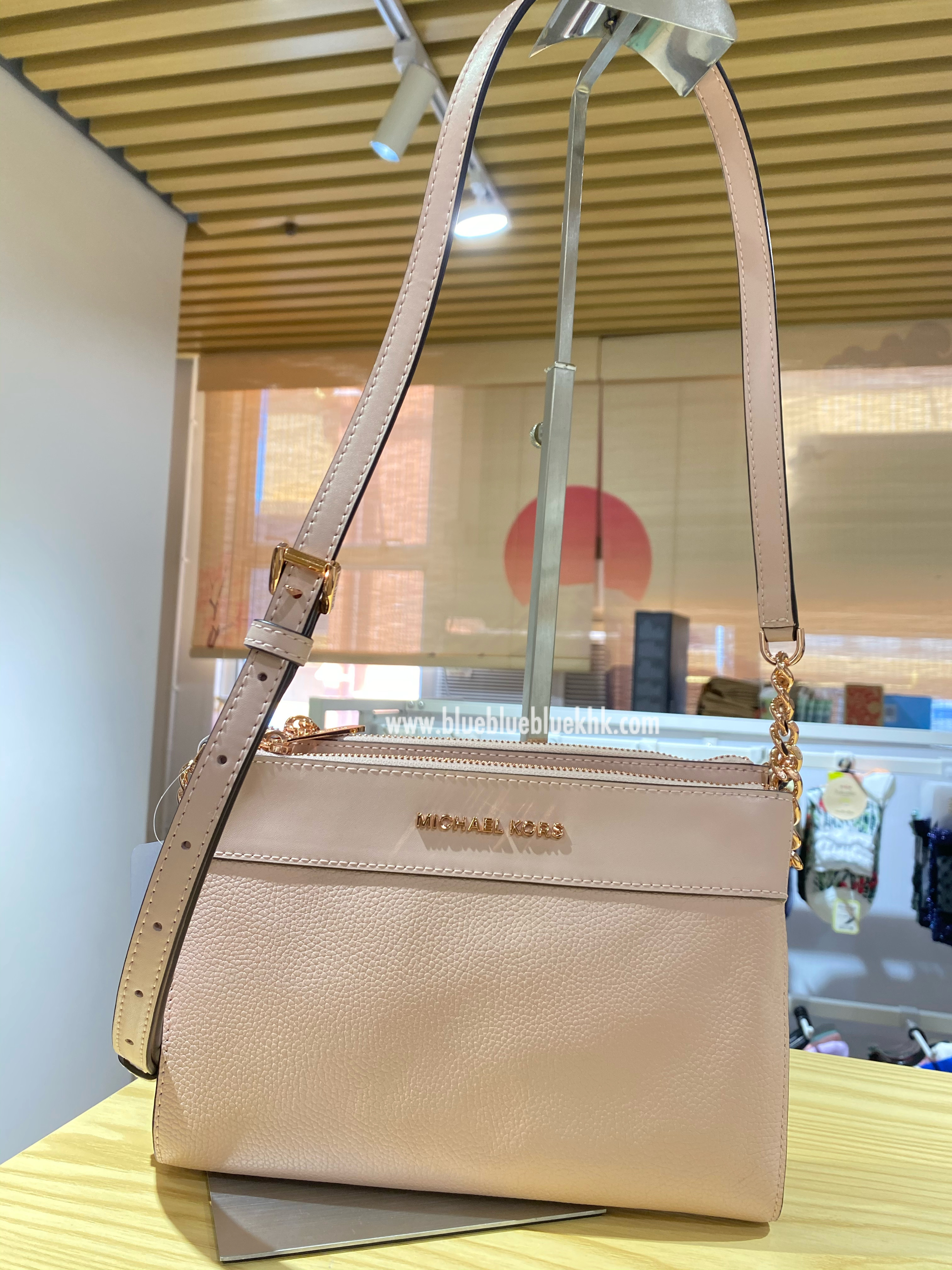 Michael kors 粉色手袋