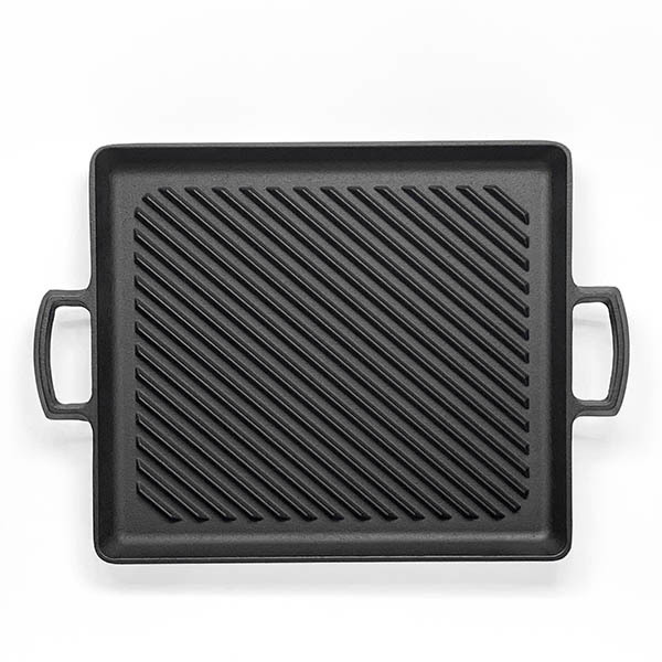 【岩鑄】長型溝槽烤盤-35cm