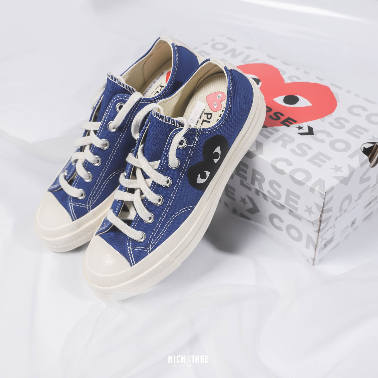 <特價，不退換> PLAY Comme des Garçons x Converse 1970S 愛心 川久保玲【171848C】