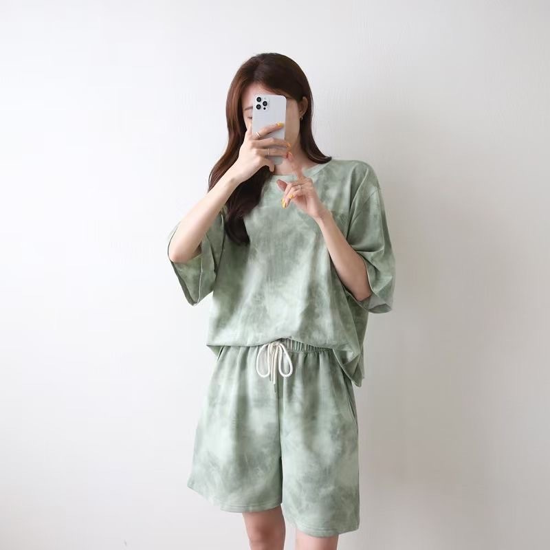 個性渲染棉質套裝