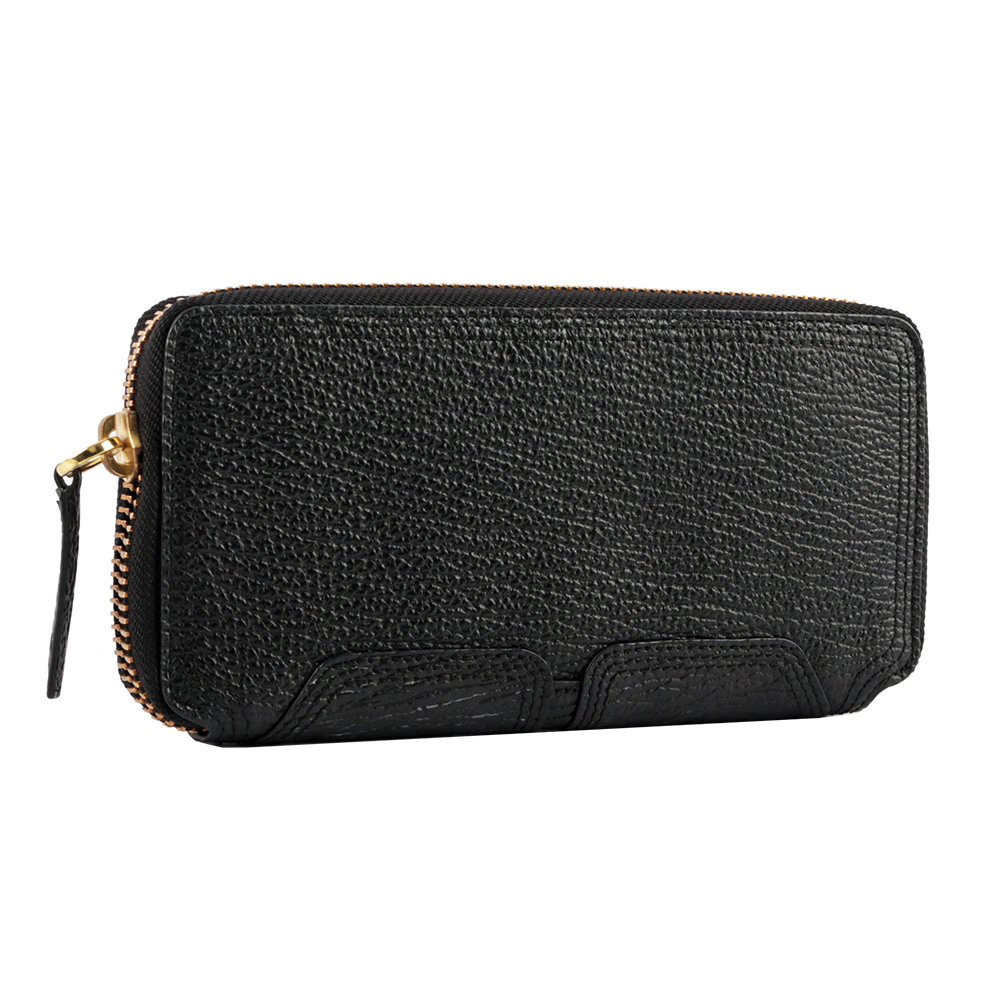 【3.1 Phillip Lim】牛皮ㄇ型全開多功能大夾