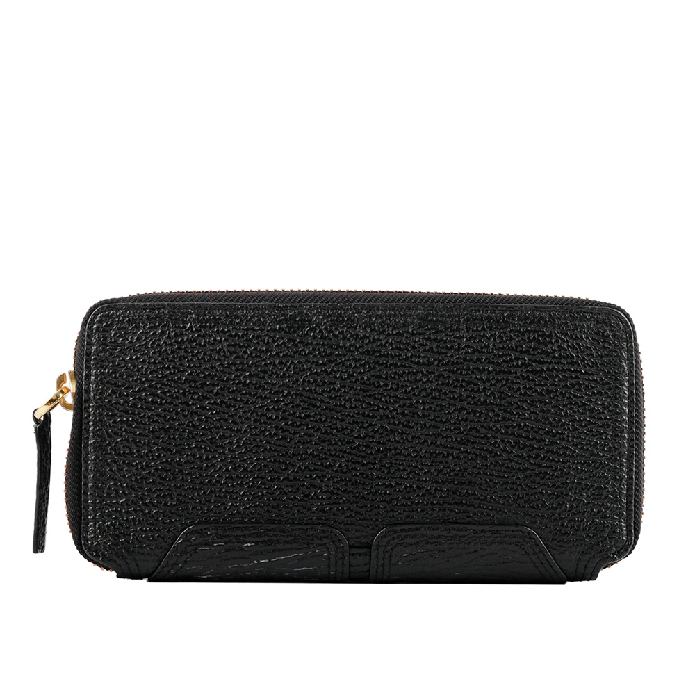 【3.1 Phillip Lim】牛皮ㄇ型全開多功能大夾