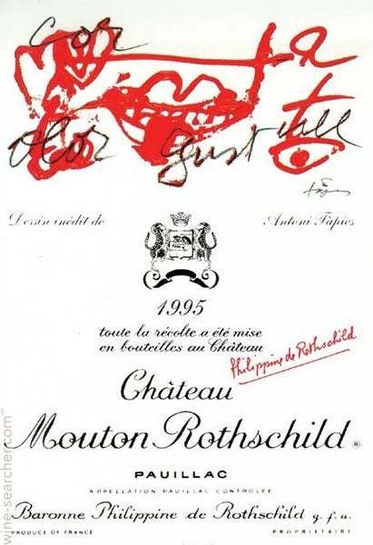Chateau Mouton Rothschild 1995 (RP95) (375ml)