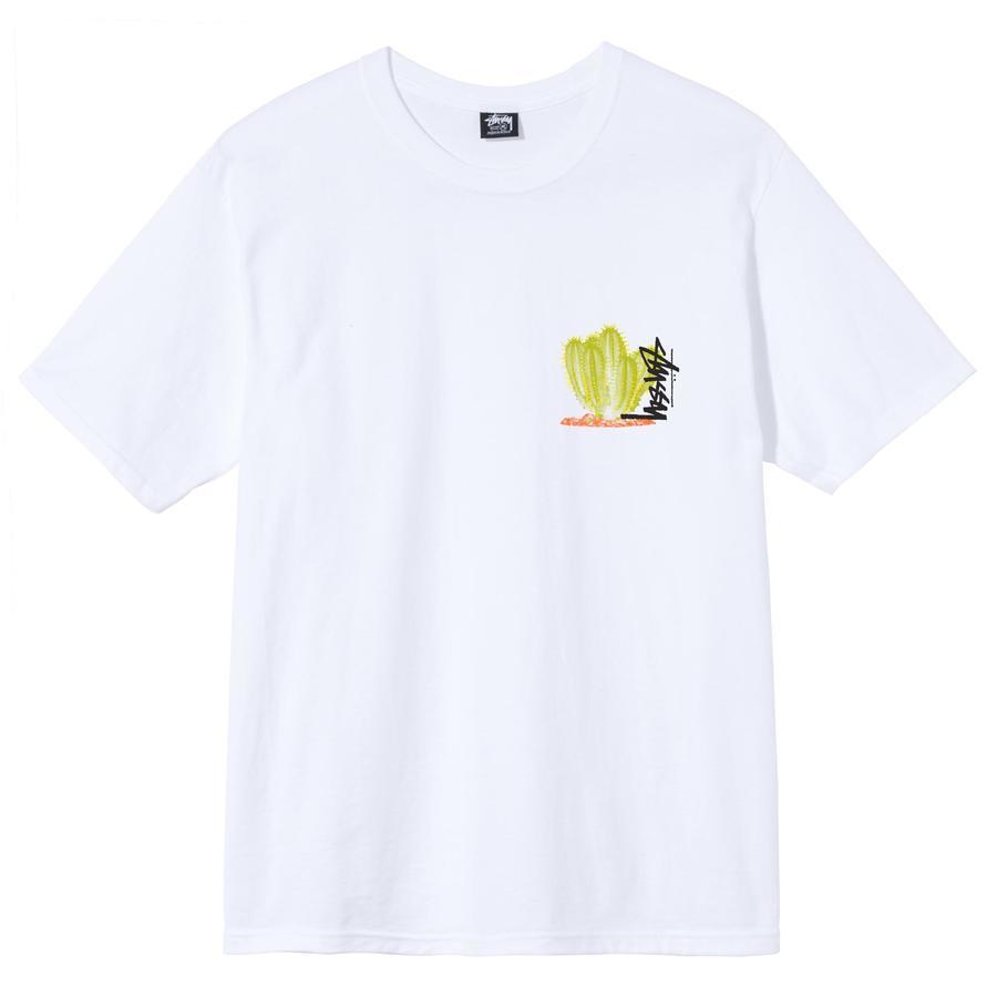 [INSTOCK] STUSSY  DESERT BLOOM TEE "WHITE"