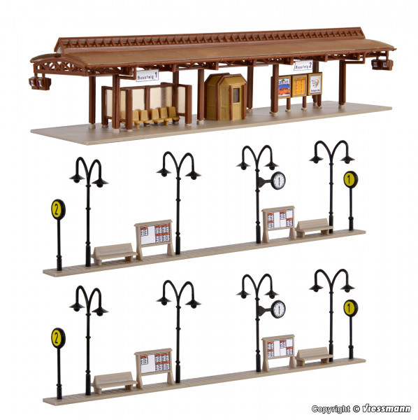 Vollmer 47580 N規 Bus station 長途公車站