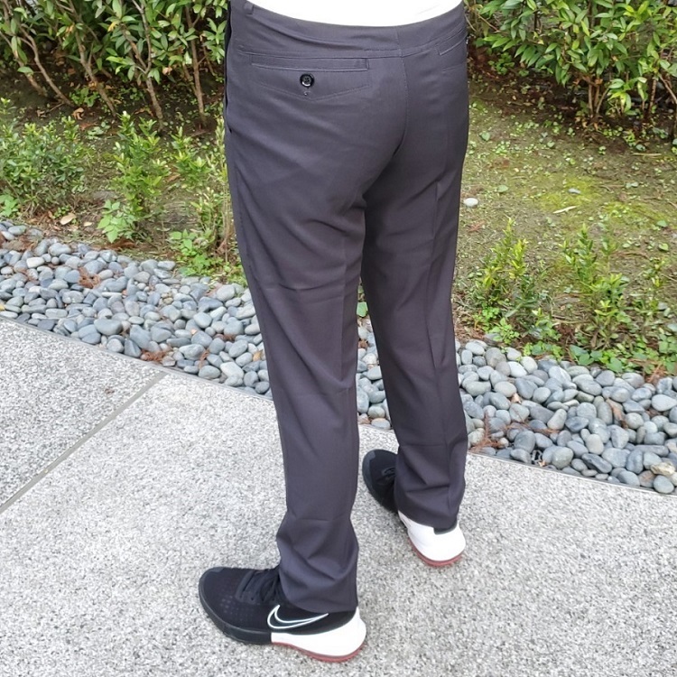 甄褲｜機能涼感休閒褲｜中高腰中直筒・超薄速乾・輕薄透氣・細紋設計（29~44 吋）免費改長