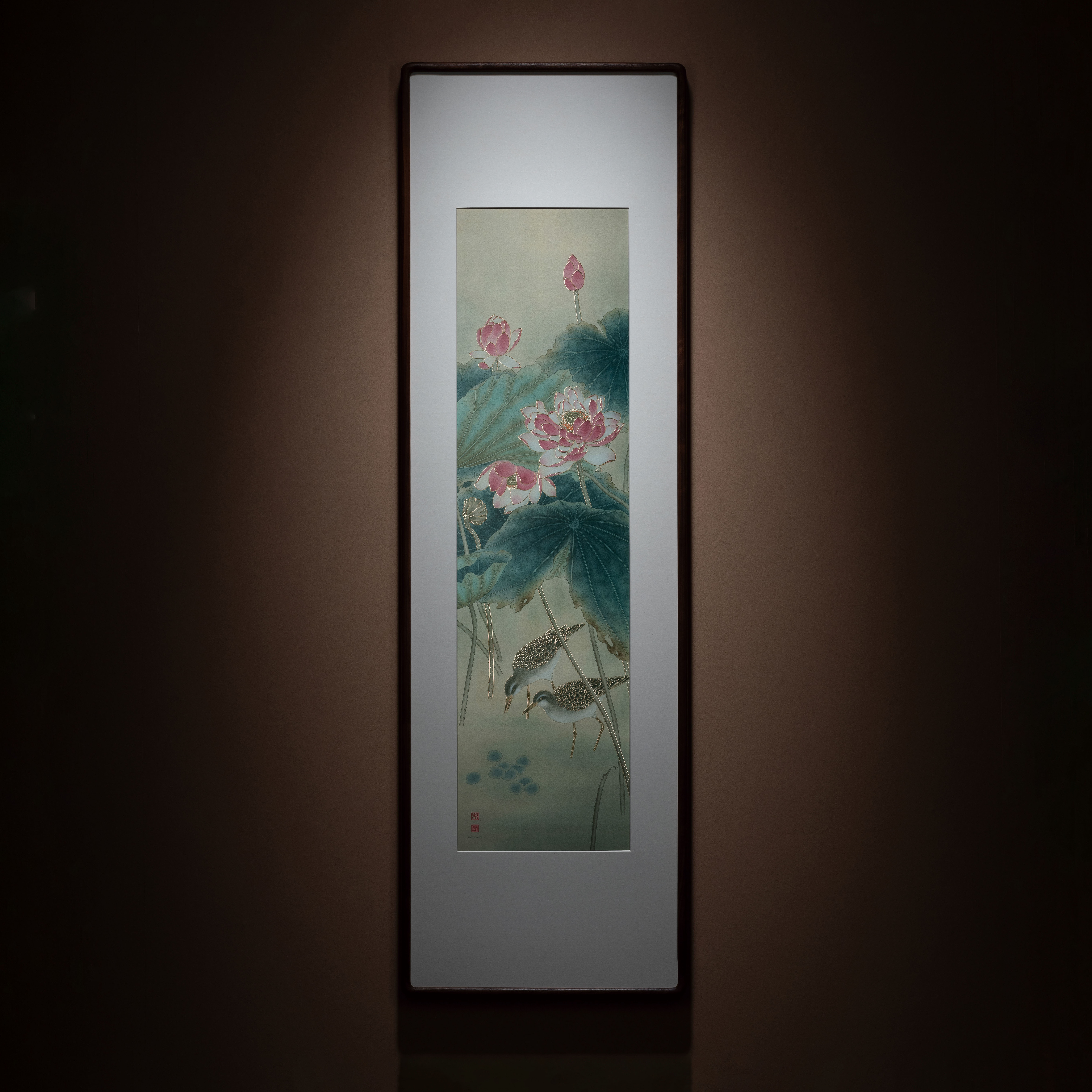 四條屏之夏(銅雕畫)◇已停產◇