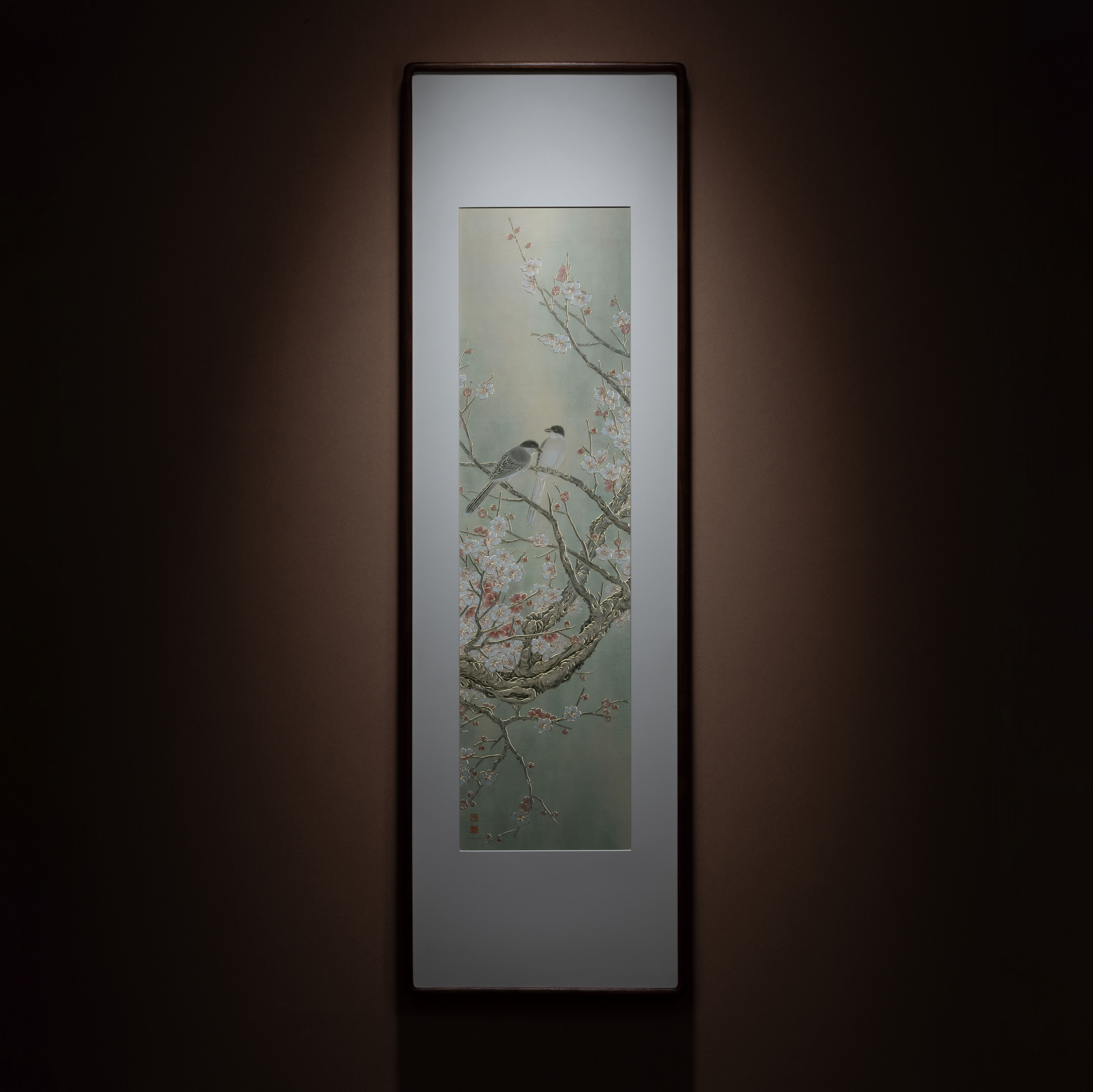 四條屏之冬(銅雕畫)◇已停產◇