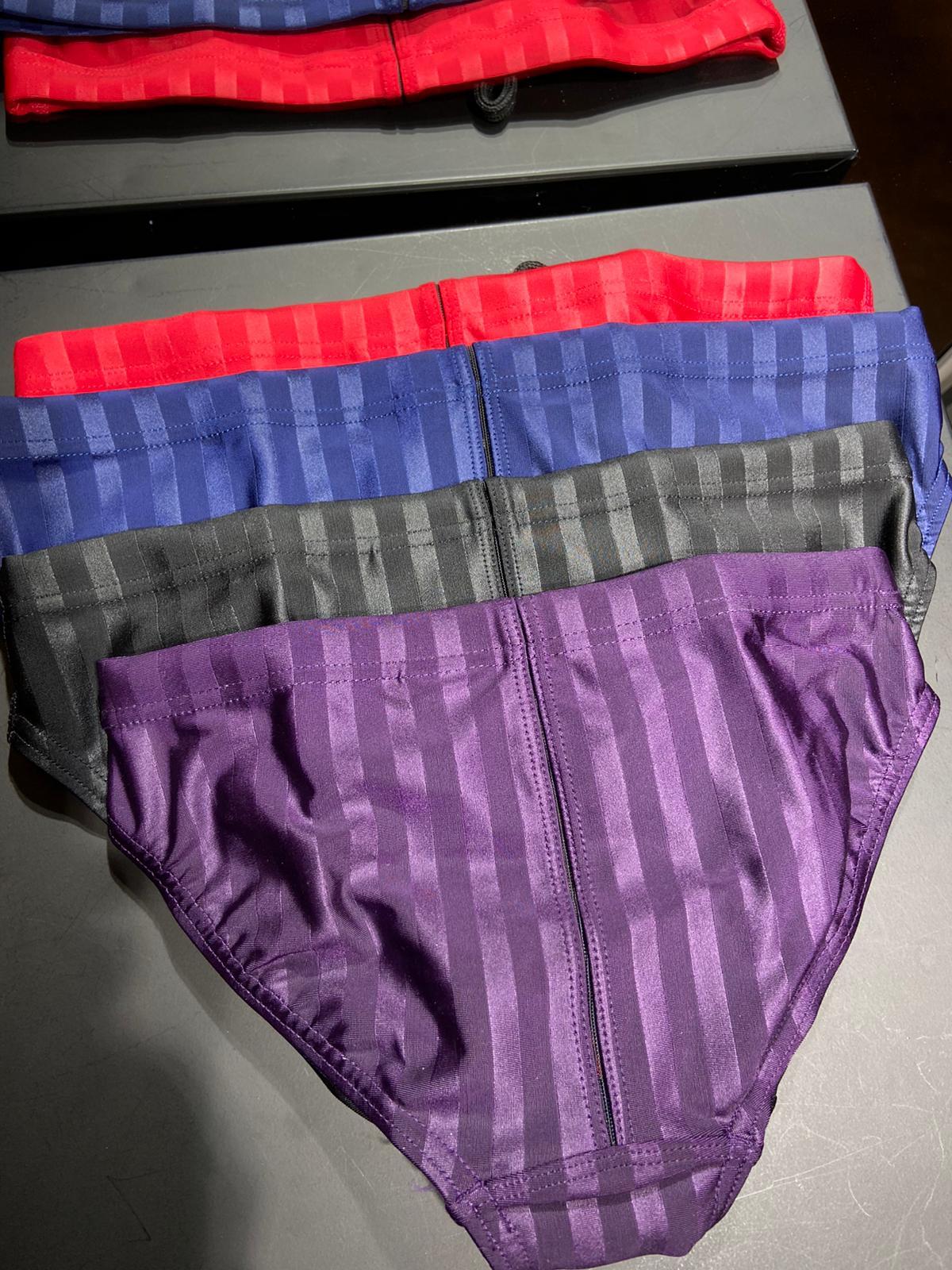 TYR 條紋抗氯訓練三角泳褲