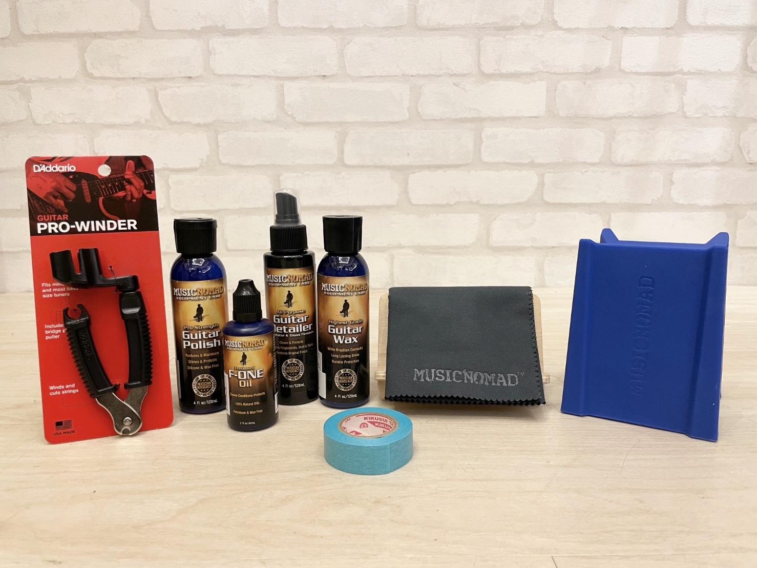 吉他保養換弦套組｜換弦工具、保養套組、遮蔽膠帶、樂器什麼枕【內有保養、換弦教學】