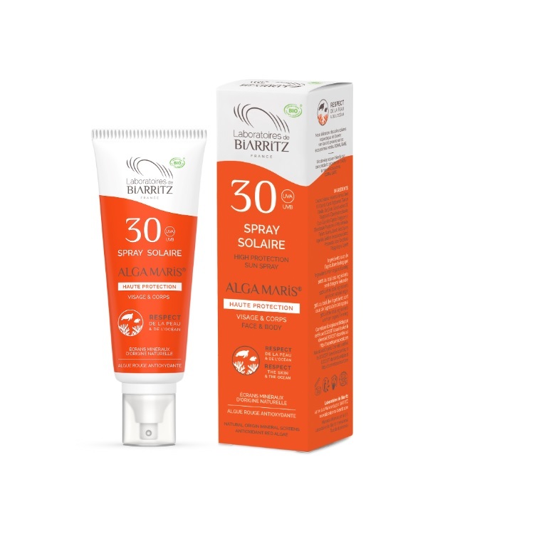 【Laboratoires de Biarritz】Alga Maris Organic SPF30 - Sun Spray