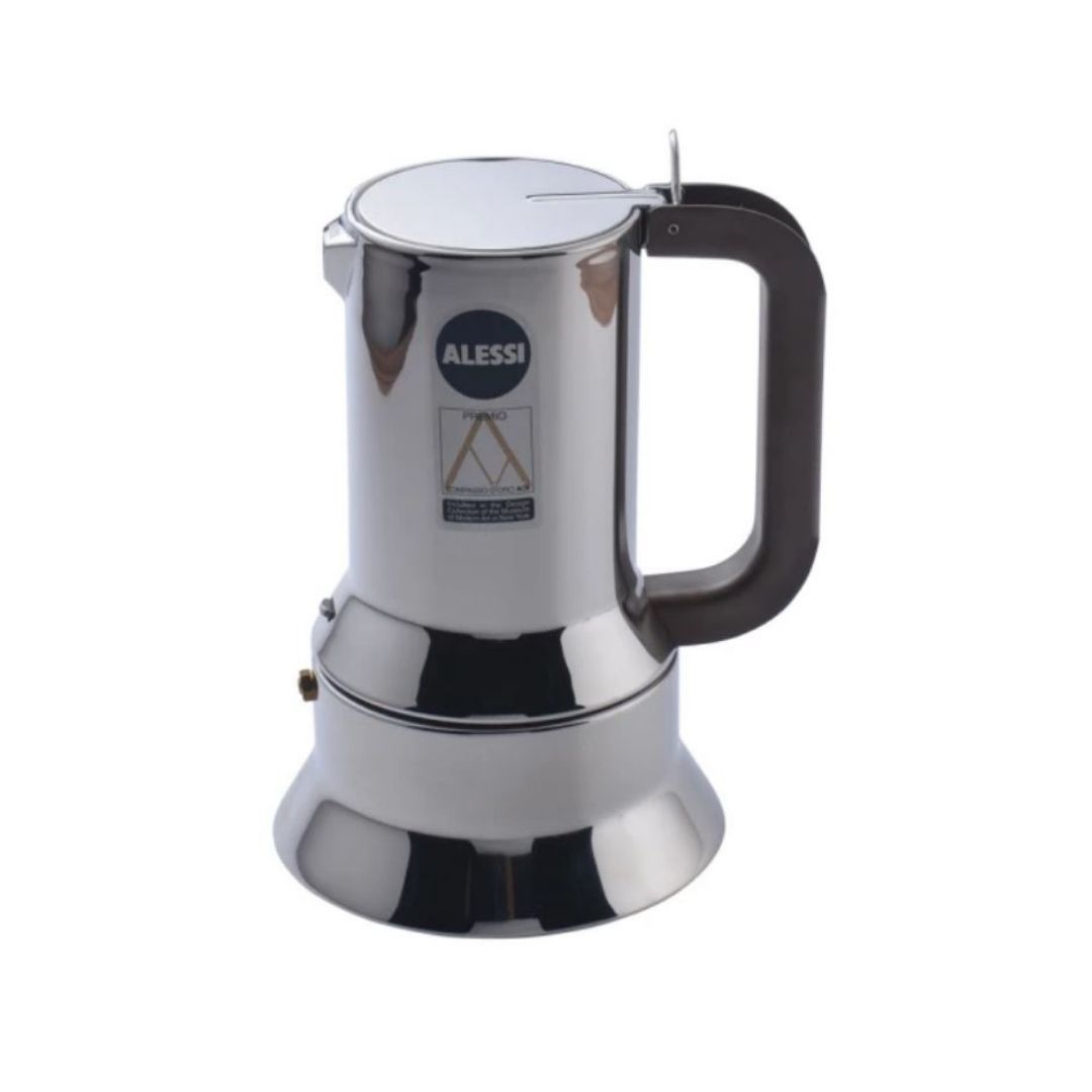 2_ALESSI 9090 不鏽鋼摩卡壺 6人份