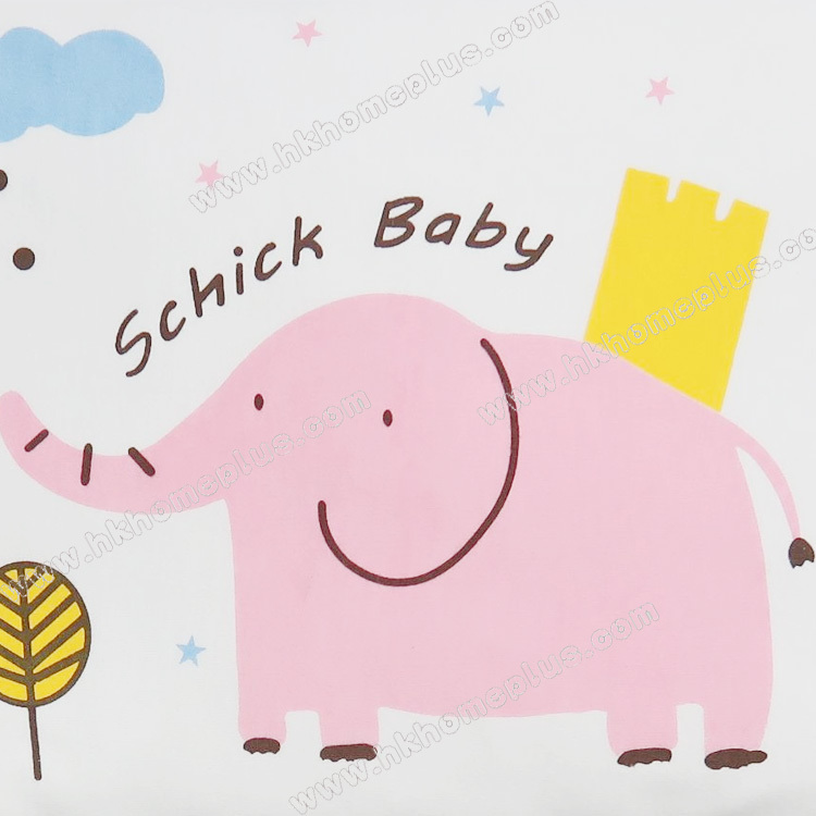 舒適牌: 台灣製 - 嬰兒大象綠豆殼枕頭 00713