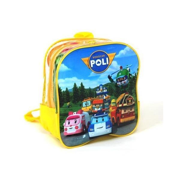 韓國直送🇰🇷Poli/Amber 救援小英雄沙灘玩具連背包