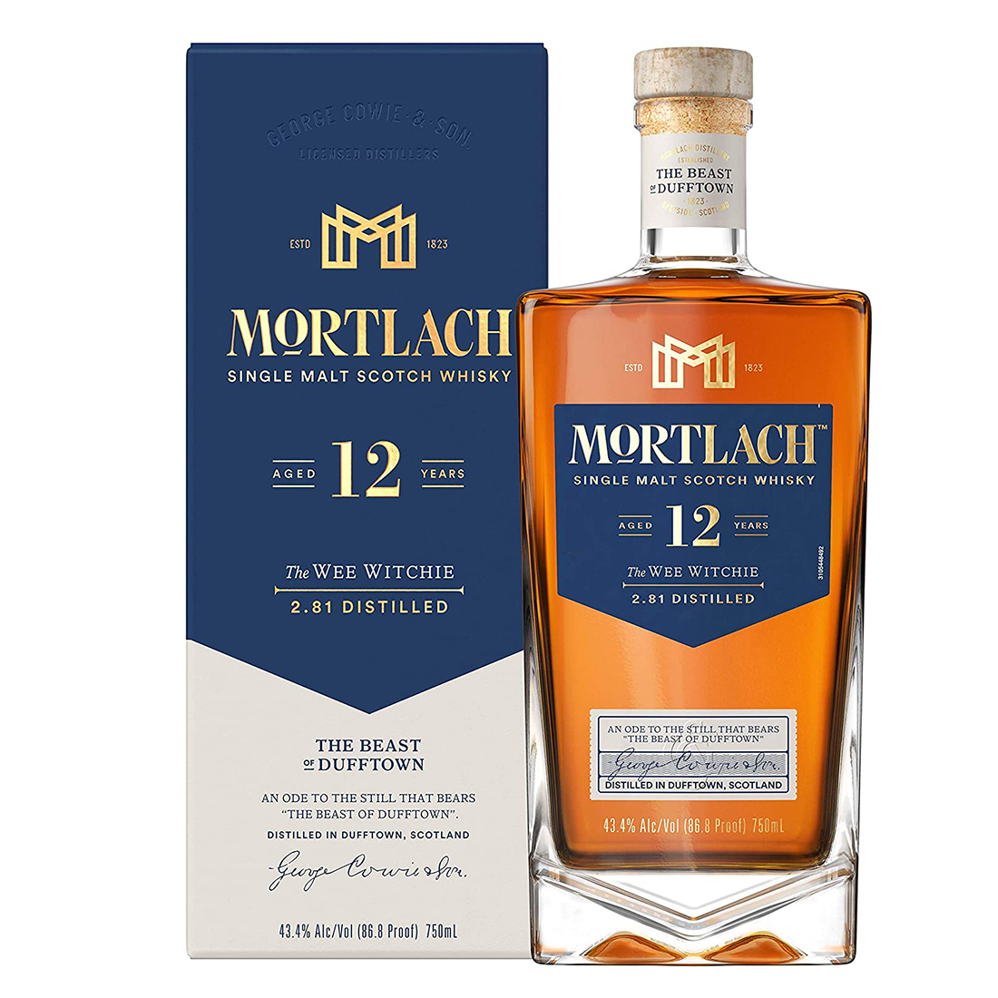Mortlach 12 Year single malt scotch whisky 慕赫12年單一麥威士忌