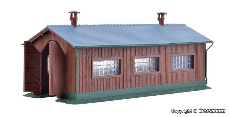 Kibri 37802 N規 單線停車棚