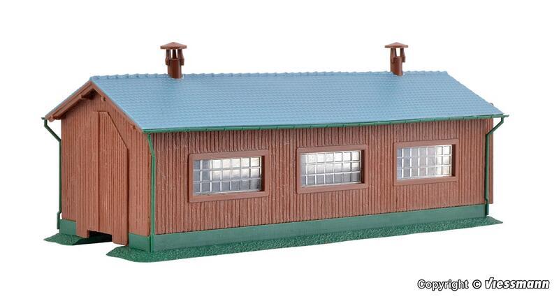 Kibri 37802 N規 單線停車棚