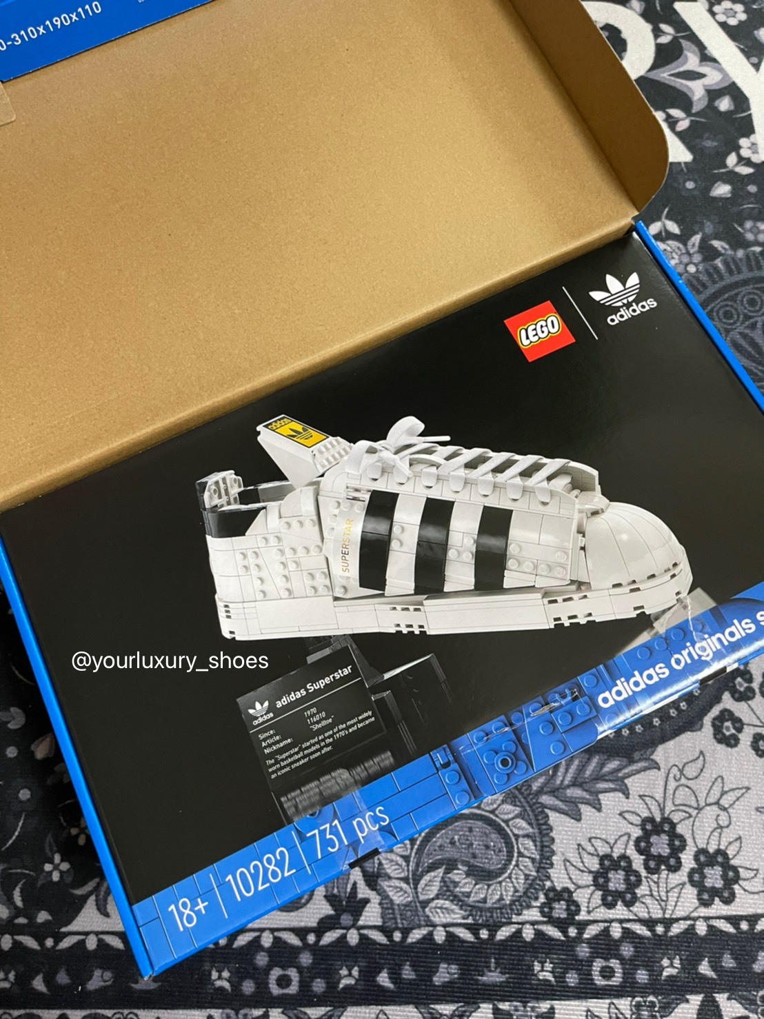 【Luxury】現貨 全台首賣 LEGO x adidas originals Superstar 全新正品 樂高 聯名