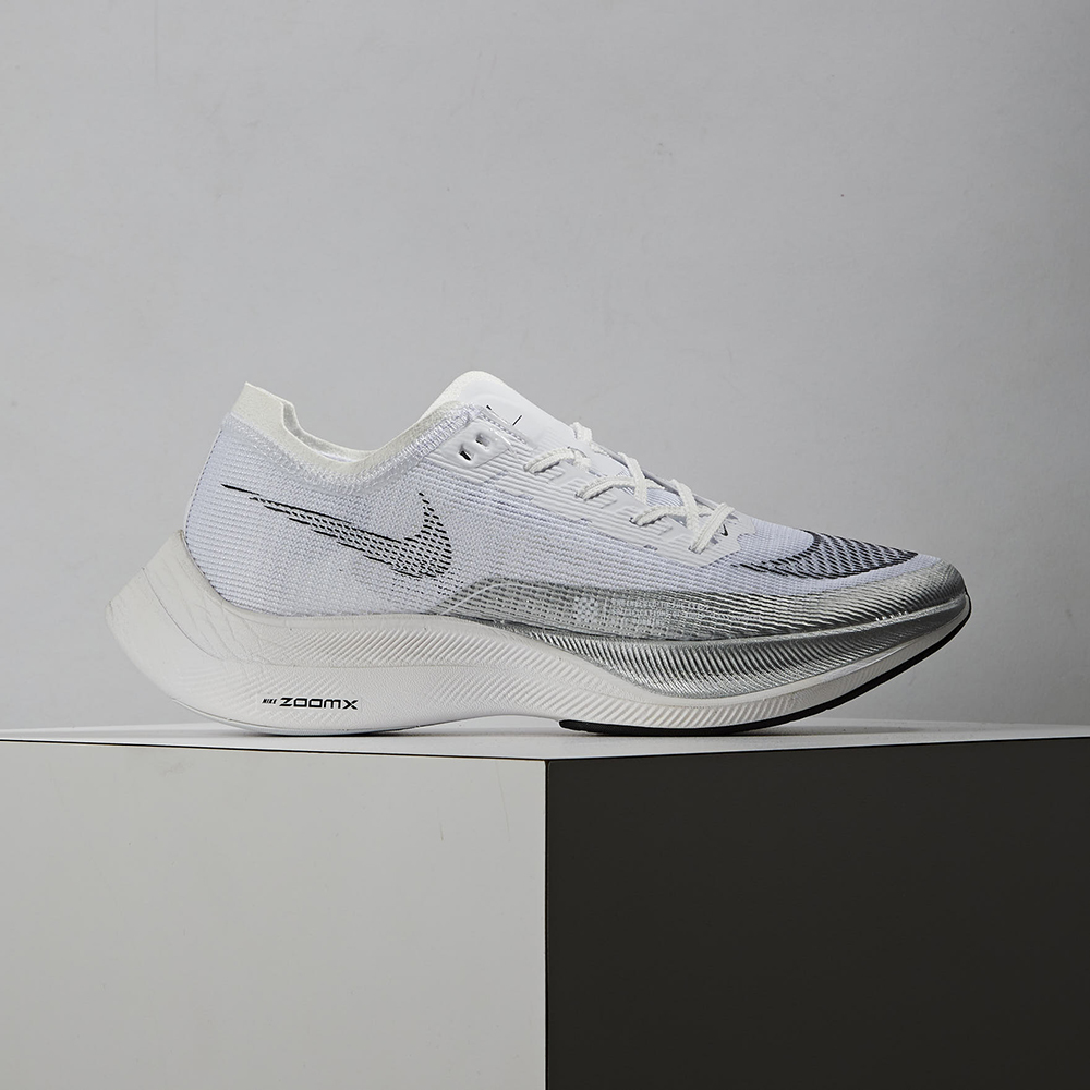 Nike ZoomX VaporFly NEXT% 2 男 白銀 避震 路跑 運動 透氣 慢跑鞋 CU4111-100