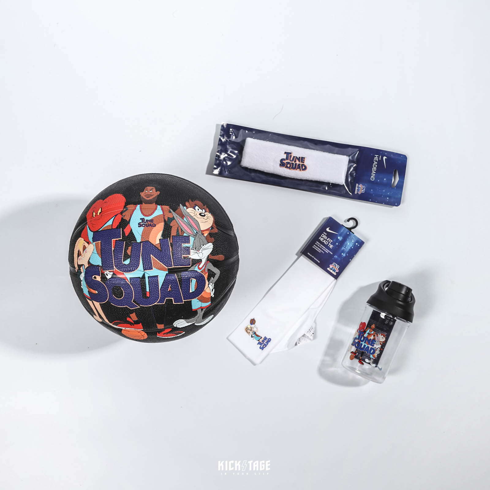 [特價商品無退換] NIKE x TUNE SQUAD 怪物奇兵2 聯名 運動系列 頭帶 綁帶頭巾 籃球 水壺【DN3640-182】