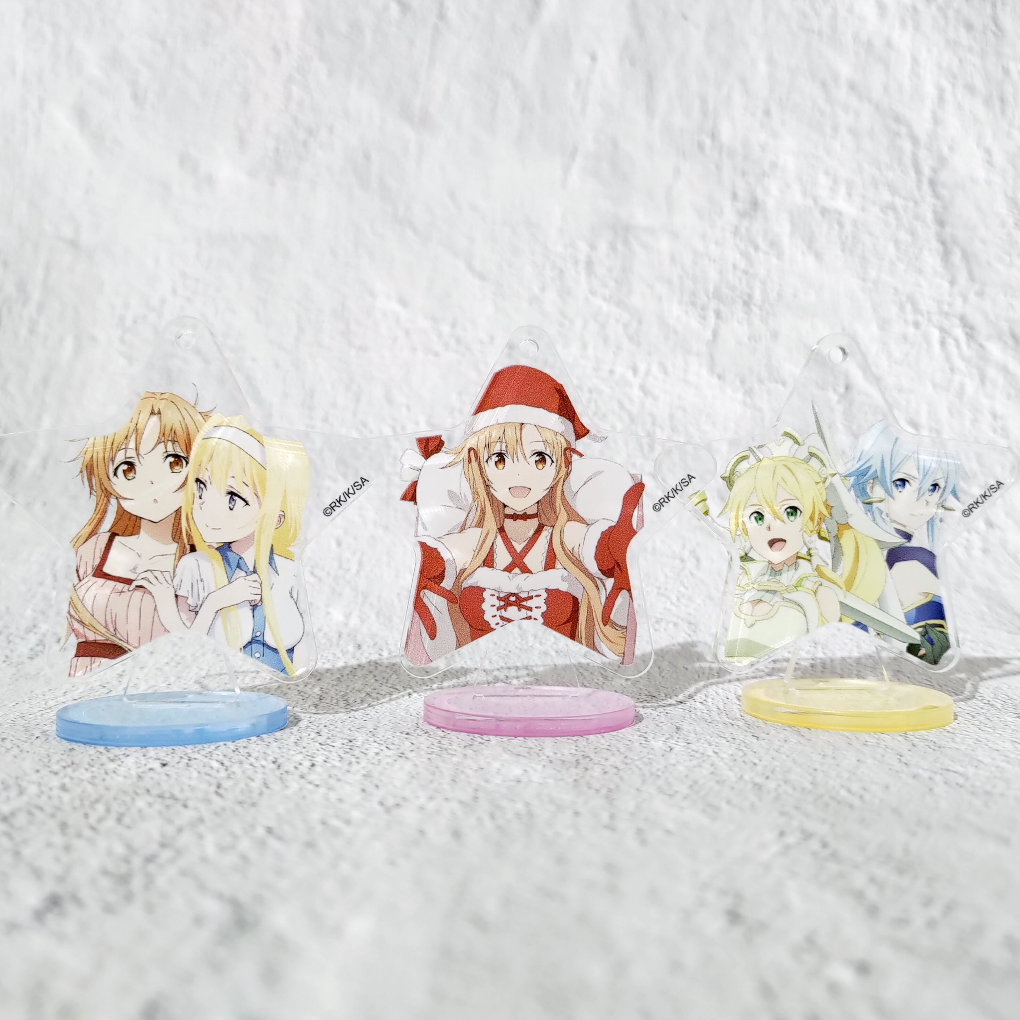 刀劍神域Alicization-鑰匙圈立牌三款