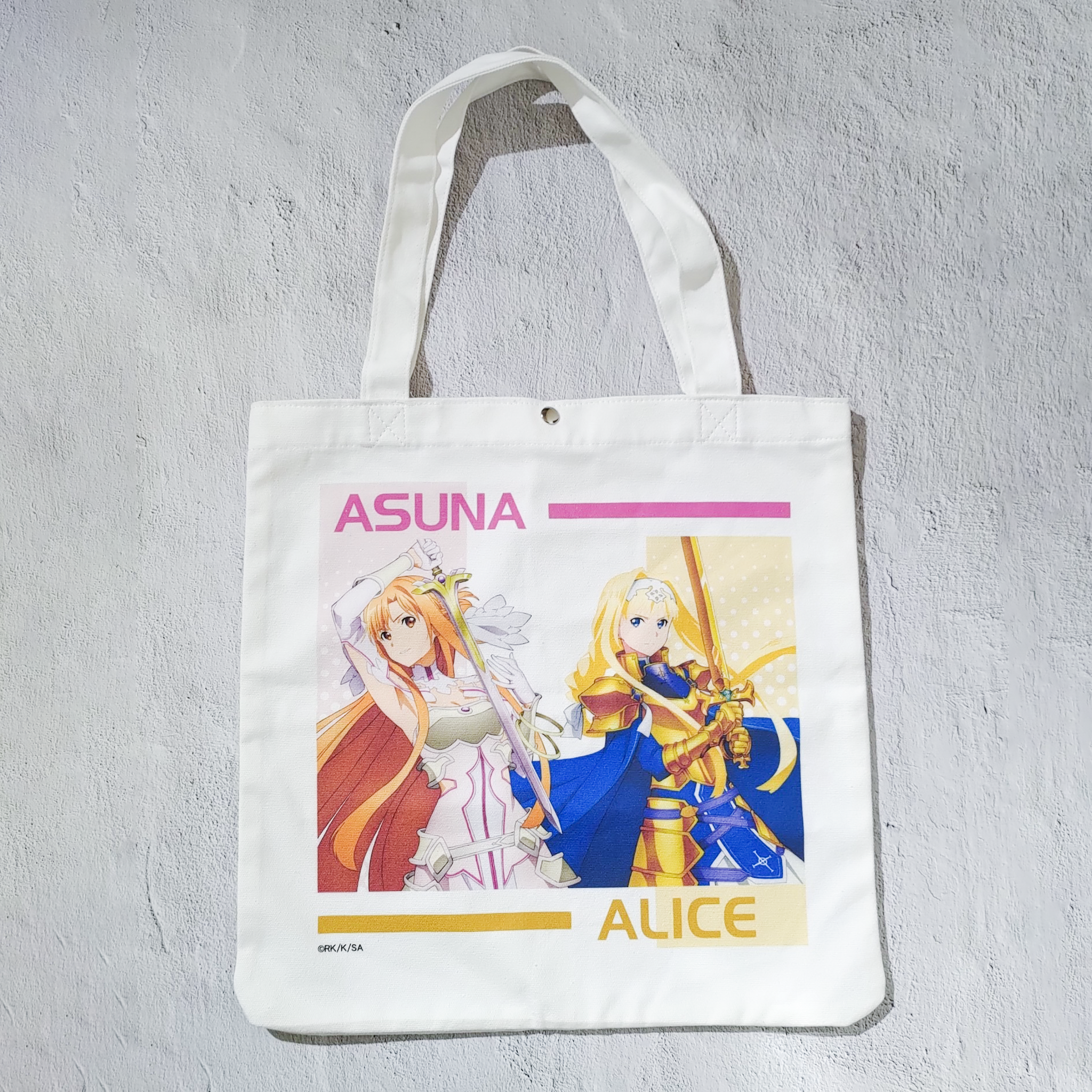 刀劍神域Alicization-大托特包-愛麗絲與亞絲娜款