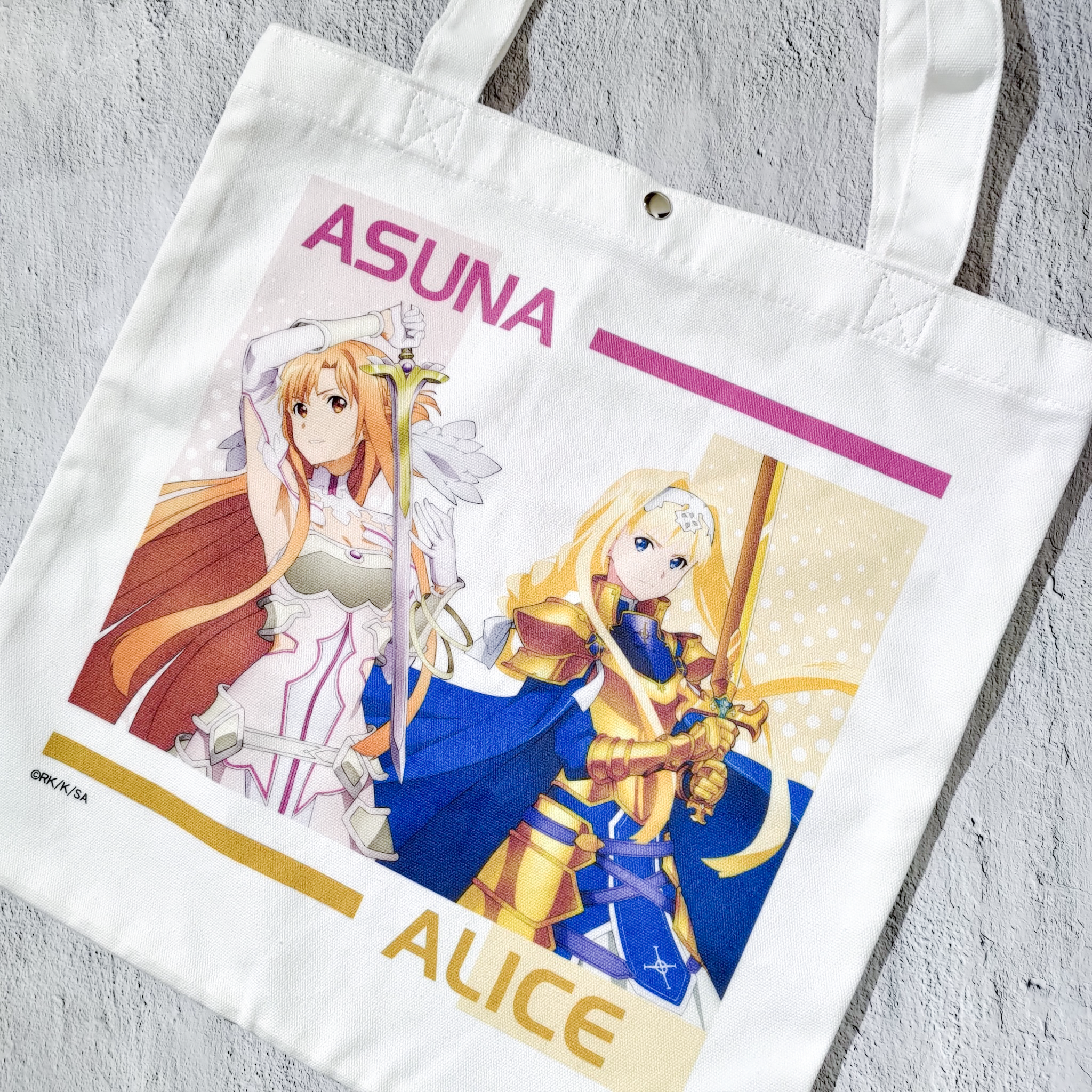 刀劍神域Alicization-大托特包-愛麗絲與亞絲娜款