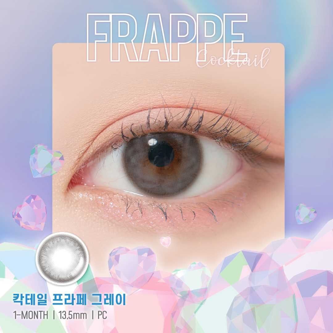 「1＋1｣ LENSME Cocktail Frappe #Gray 1month/ 2p