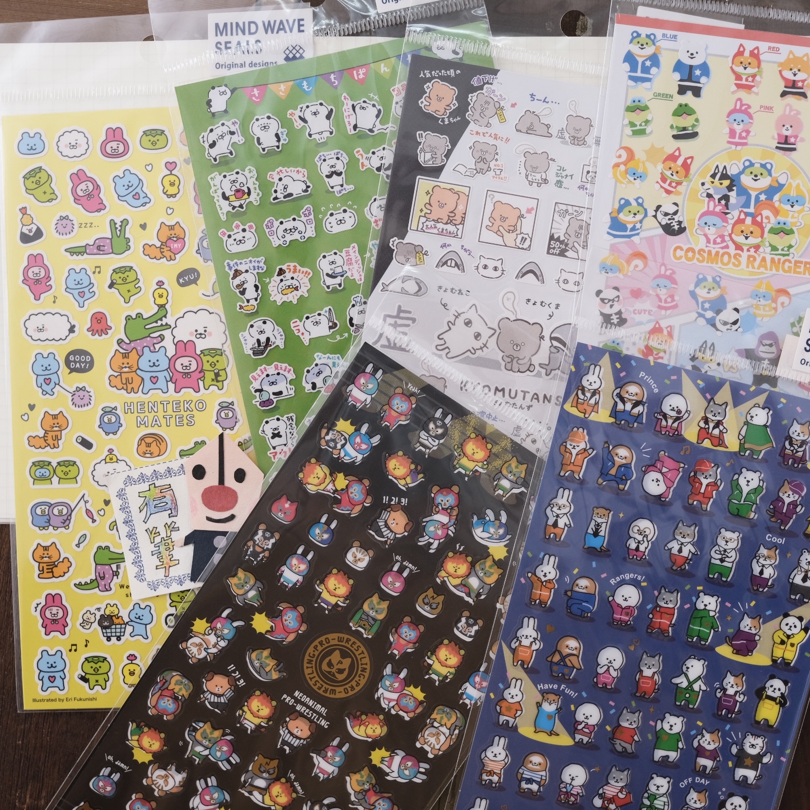 MIND WAVE 手帳貼紙