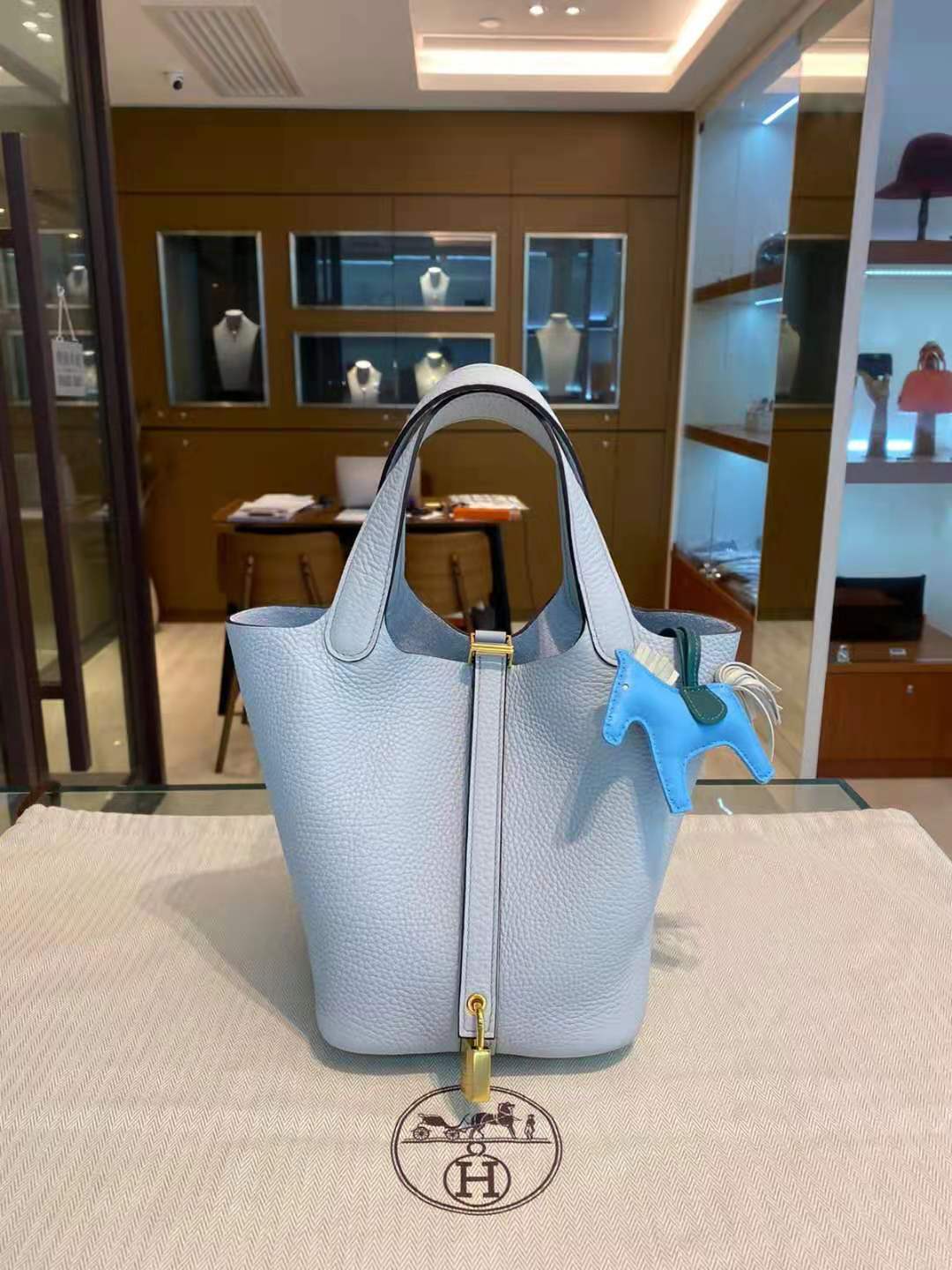 Picotin 18 T0 bleu brume cc tc W