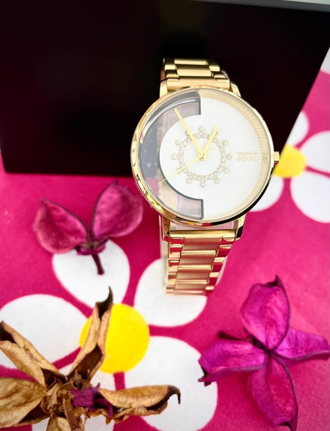 【NATURALLY JOJO】輕奢美半鏤空腕錶  JO96966-80K 34mm 現代鐘錶