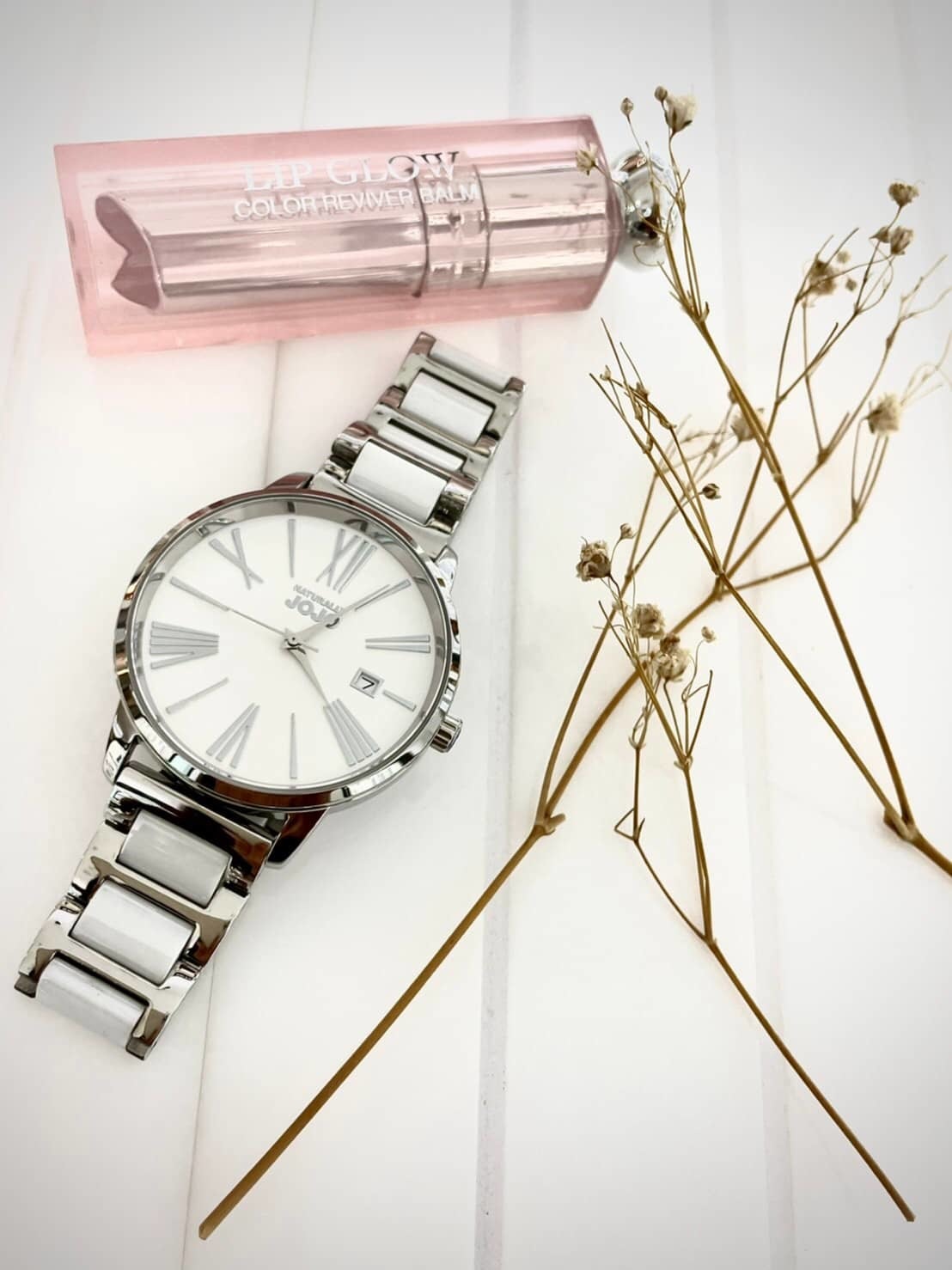 【NATURALLY JOJO】半陶瓷經典女錶 JO96939-80F  38mm 現代鐘錶