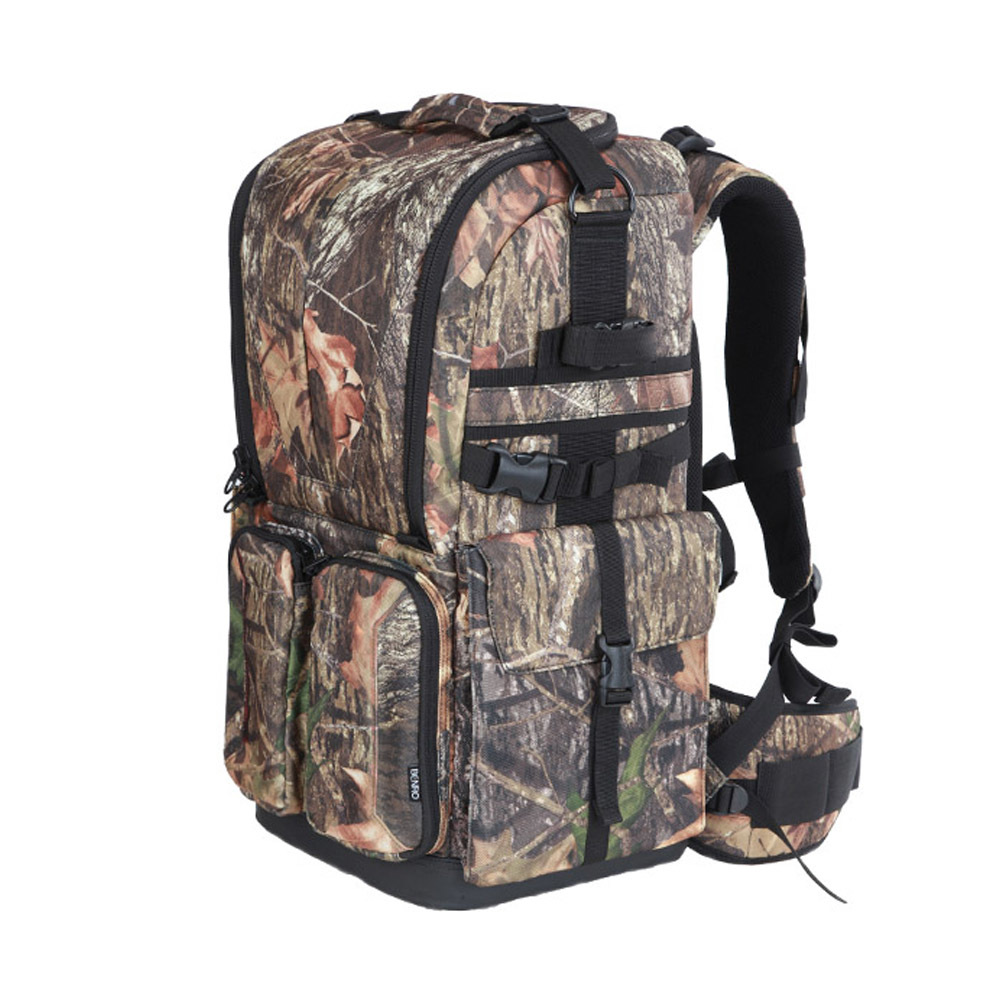 【BENRO百諾】FALCON 400 獵鷹系列雙肩攝影背包(迷彩)(打鳥專用專業大砲長焦鏡頭適用)