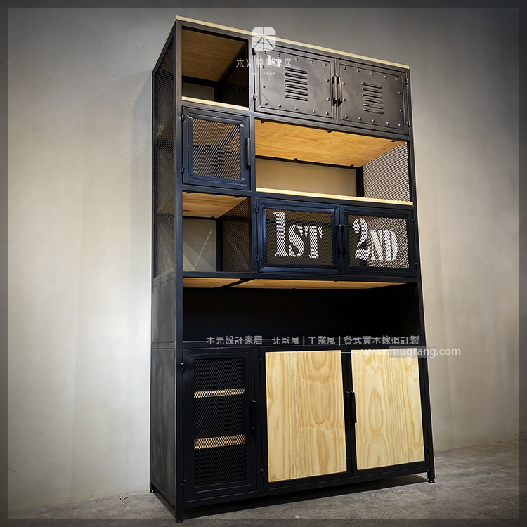 LOFT重工業開放式收納櫃架|可訂製
