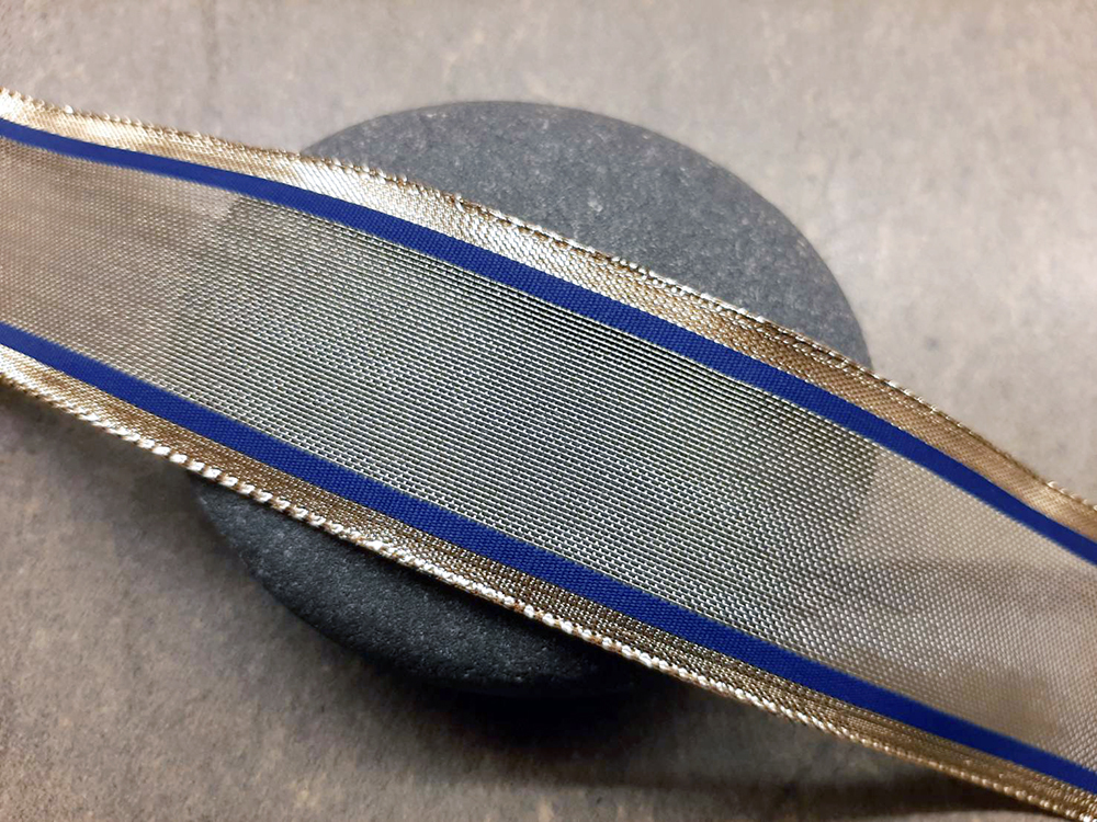 雙彩線金屬緞帶/塑形鐵絲