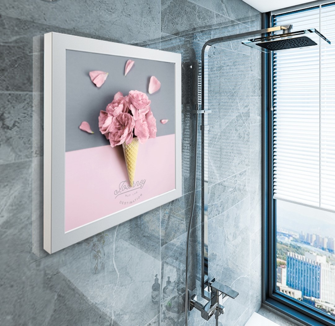 浴室用摺疊掛畫置物箱