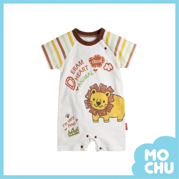 塗鴉方塊獅連身衣