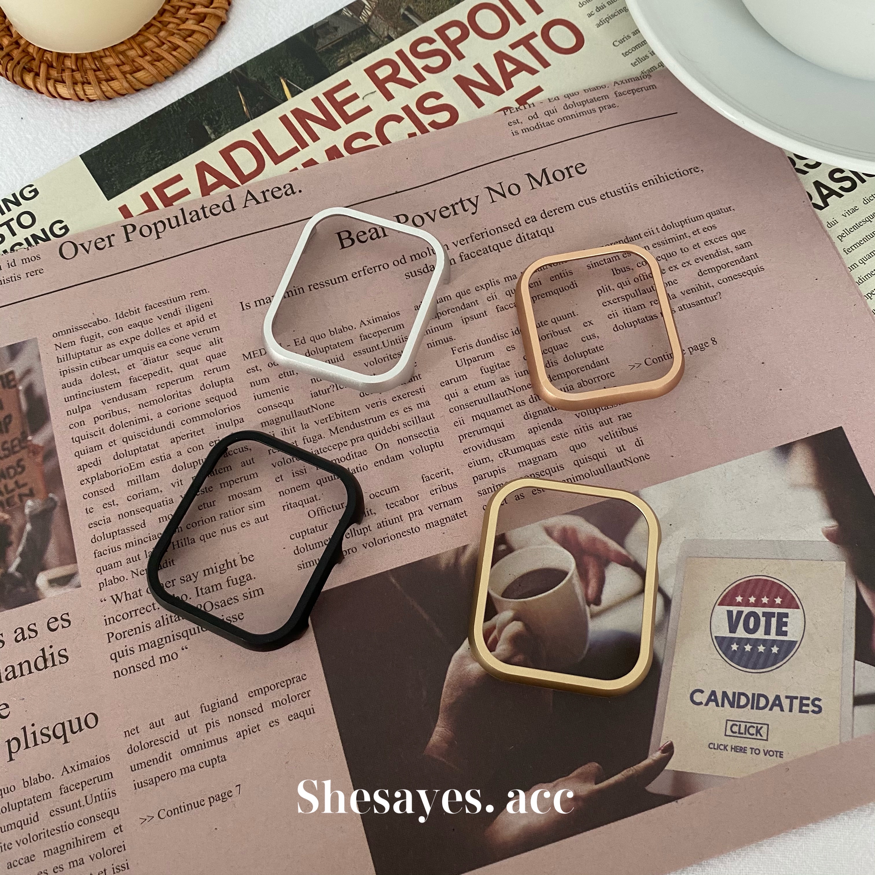 APPLE WATCH高質感四邊包保護殼