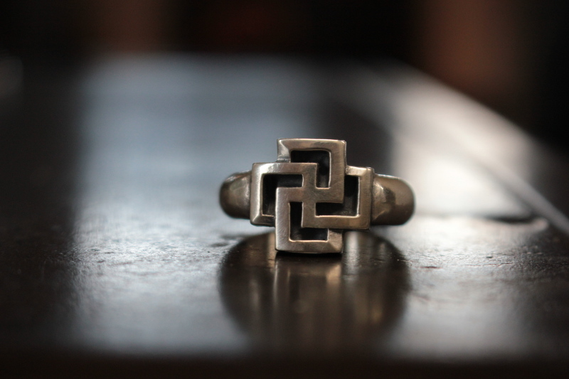 FCR-58 幸運十字+圓環戒指