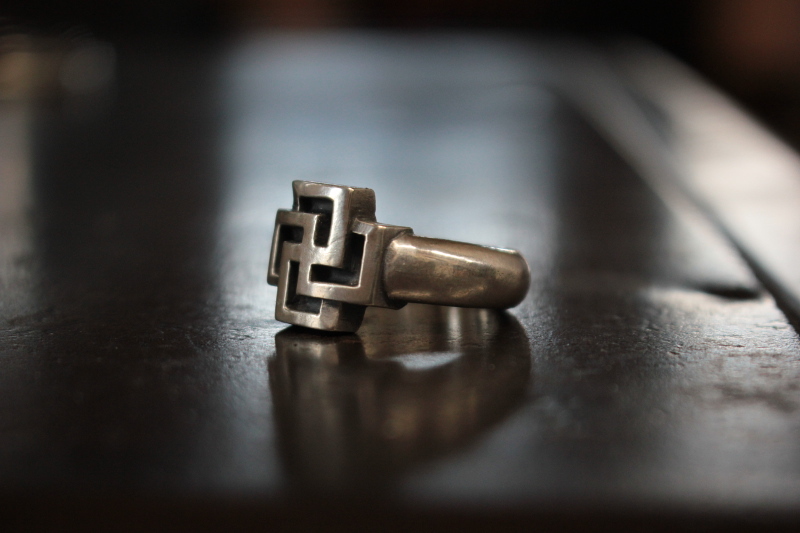 FCR-58 幸運十字+圓環戒指