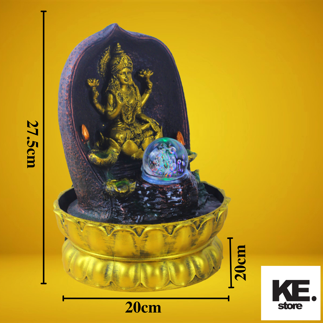 Lakshmi Statue/Indoor Water Fountain With Light Code 6085