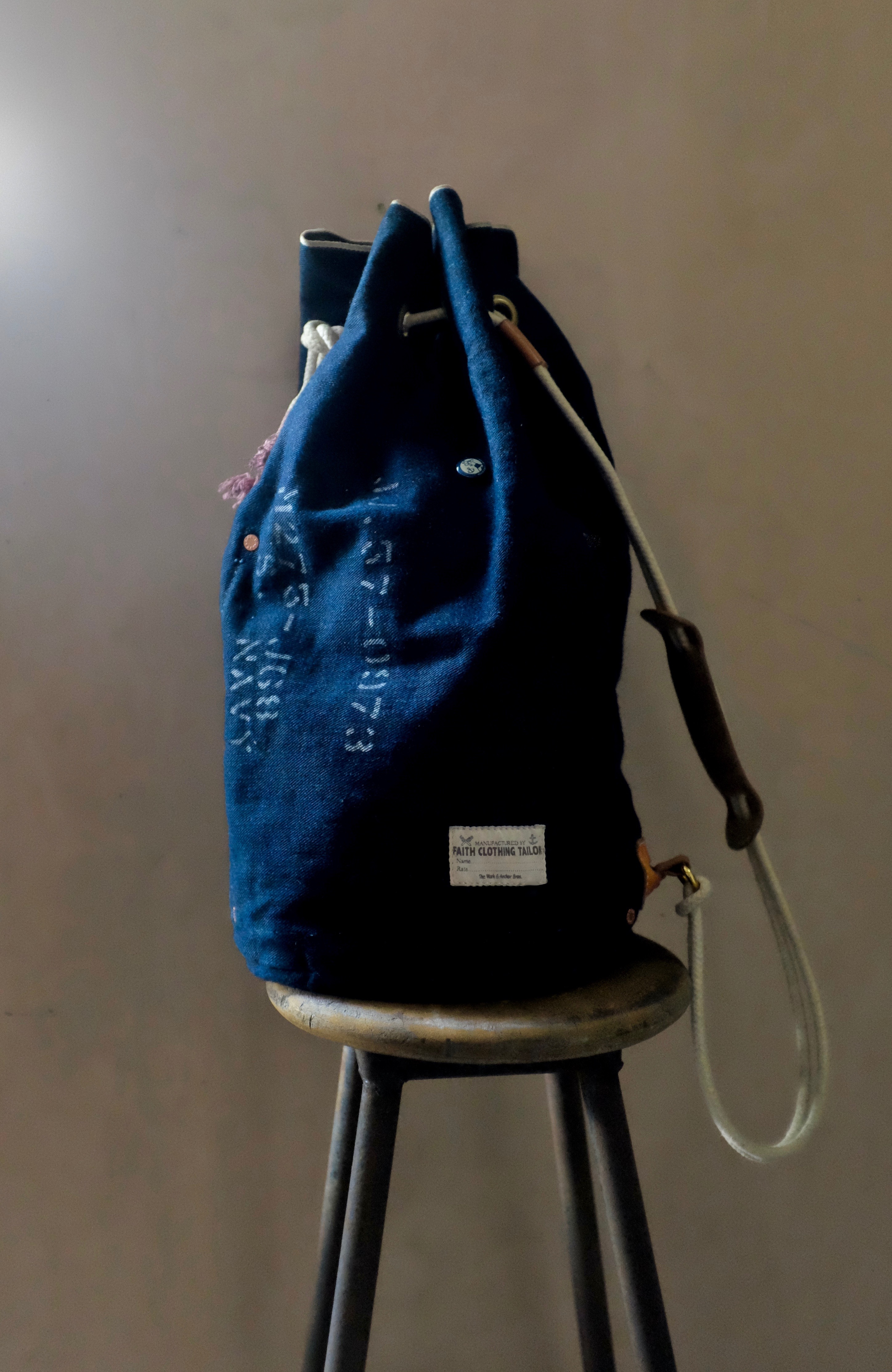 『Faith』W & A 船繩水桶包丹寧款