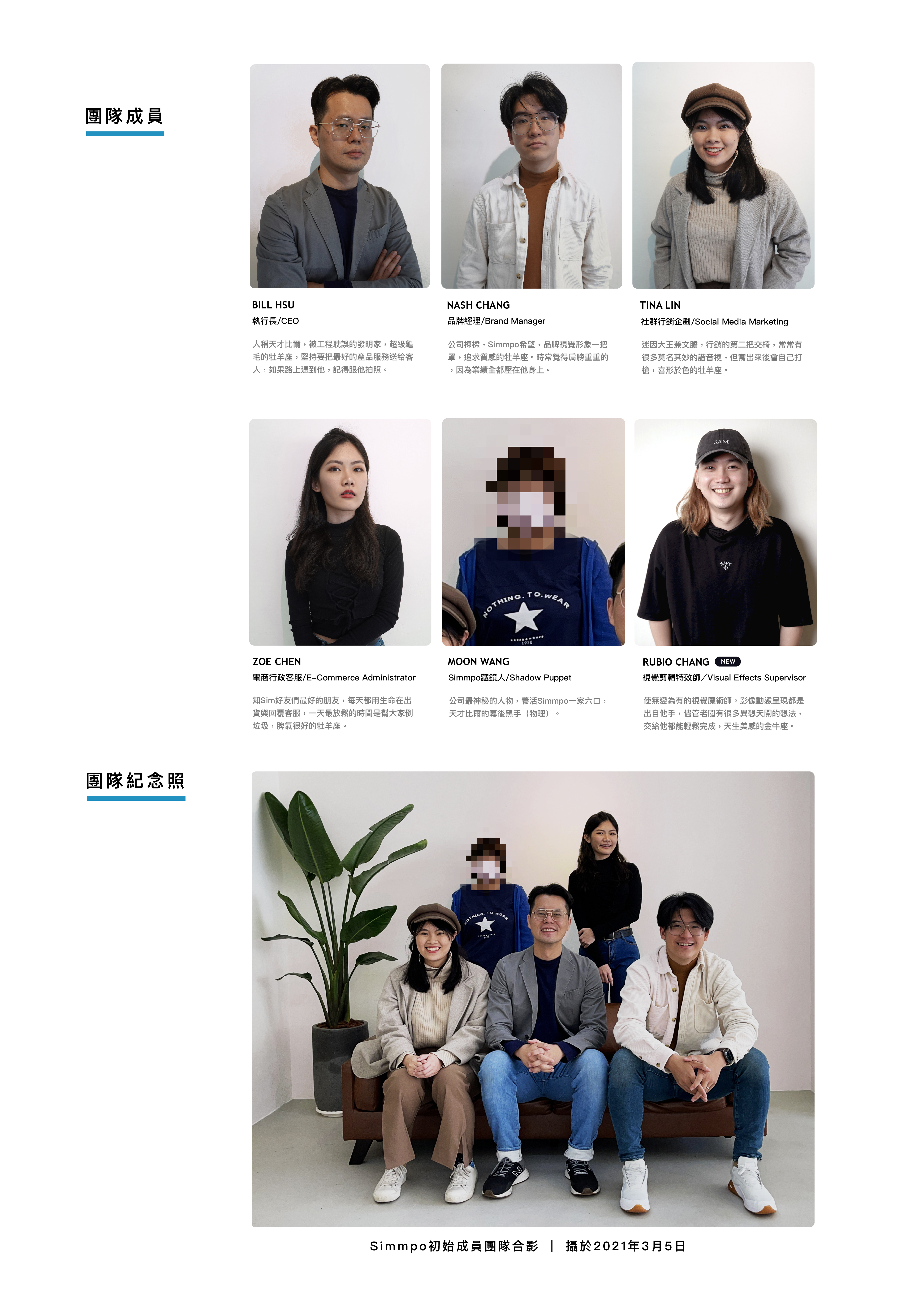 Simmpo團隊成員合照