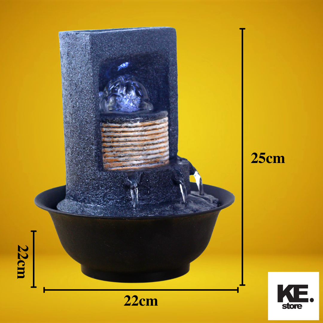 Small Indoor Water Fountain With Light Code 1023