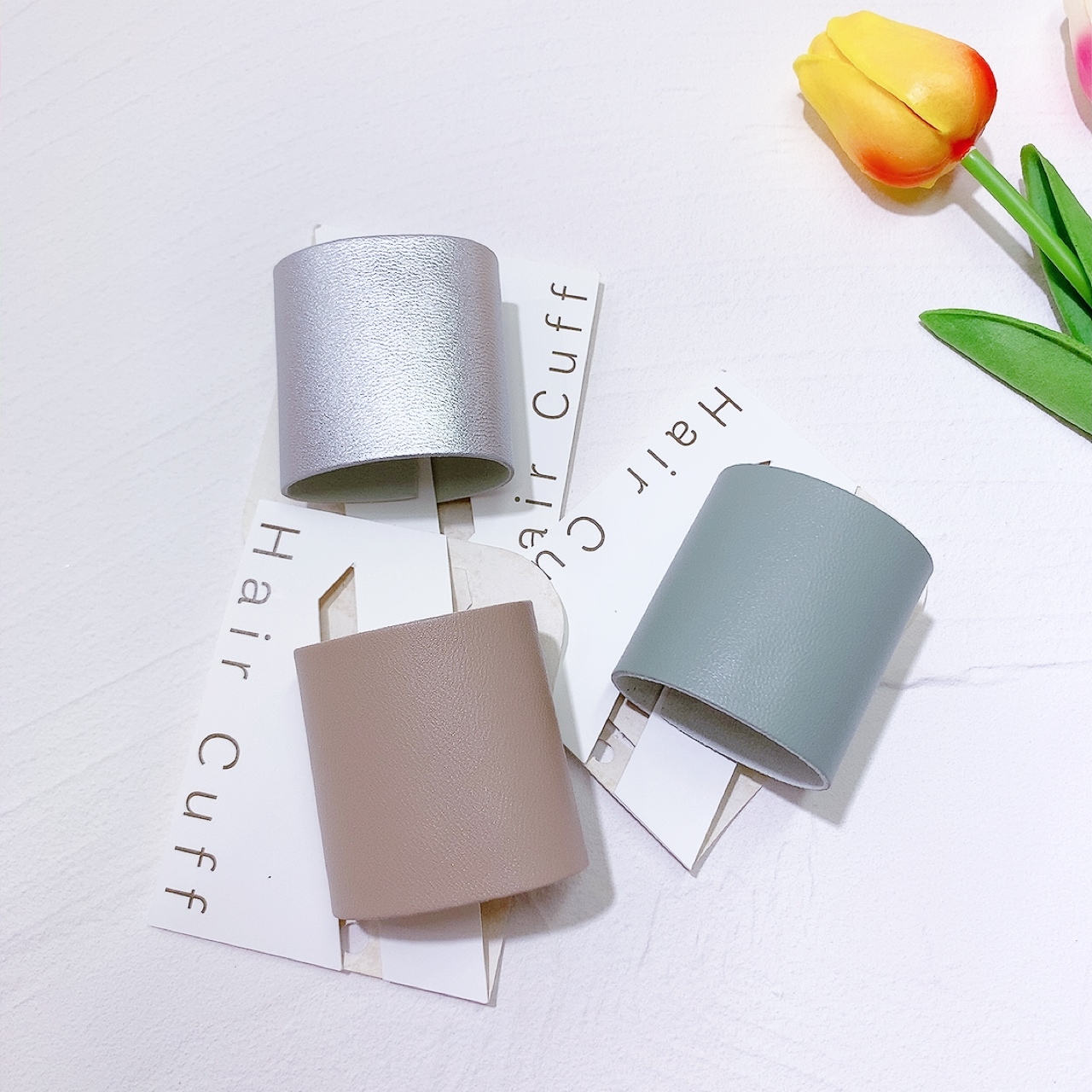 日本仿皮髮圈插