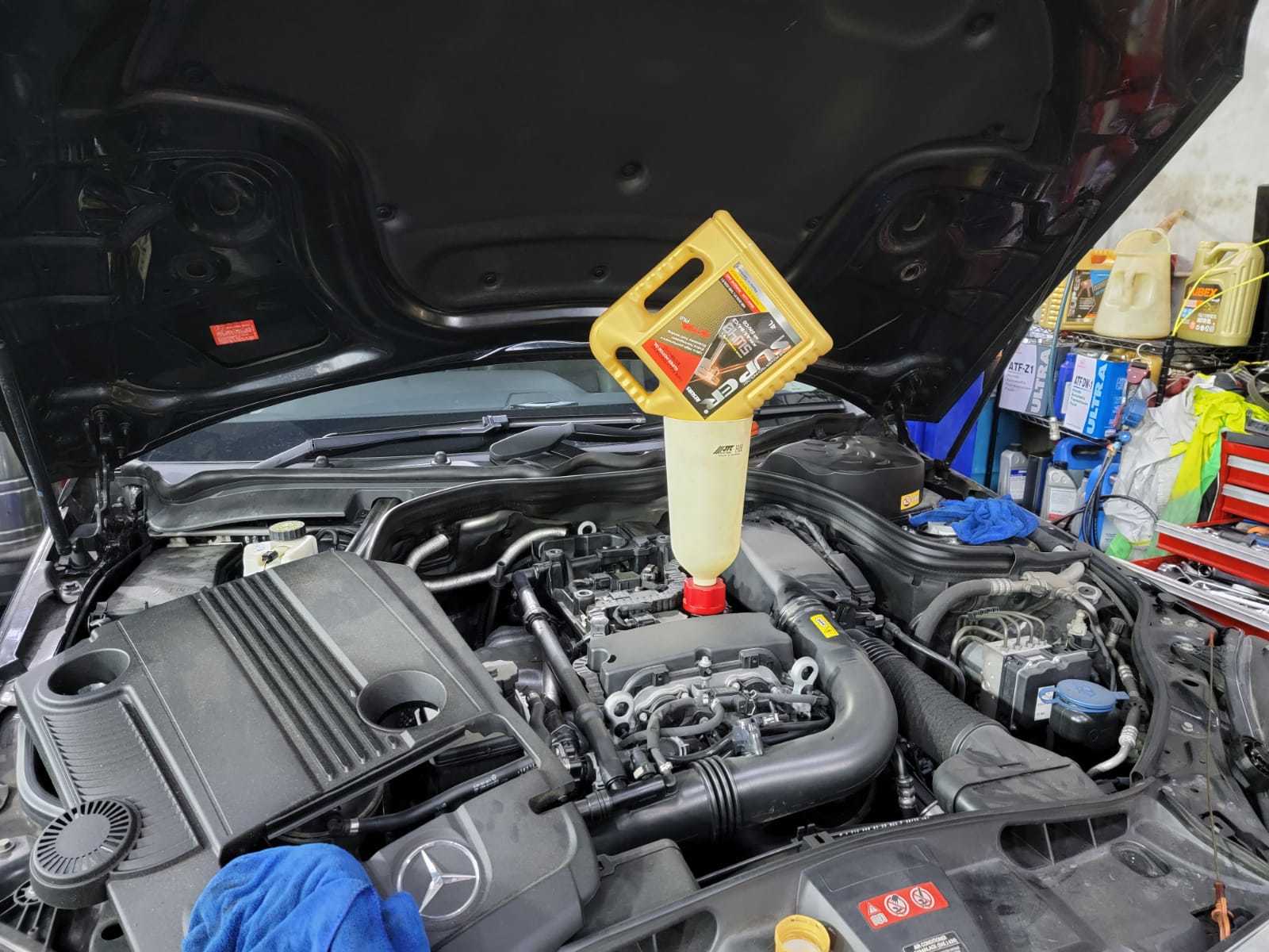 mercedes benz e300 平治 e300 浚車汽車 換油 偈油 Jun's Car and Audio super nano engine restorer