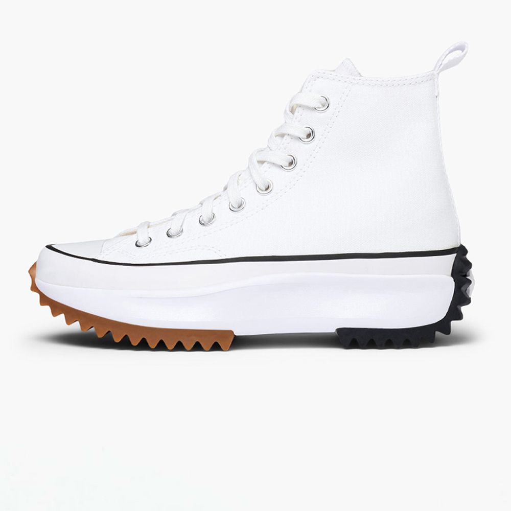 Converse 166799C Run Star HIke HI WHITE/ BLACK.GUM