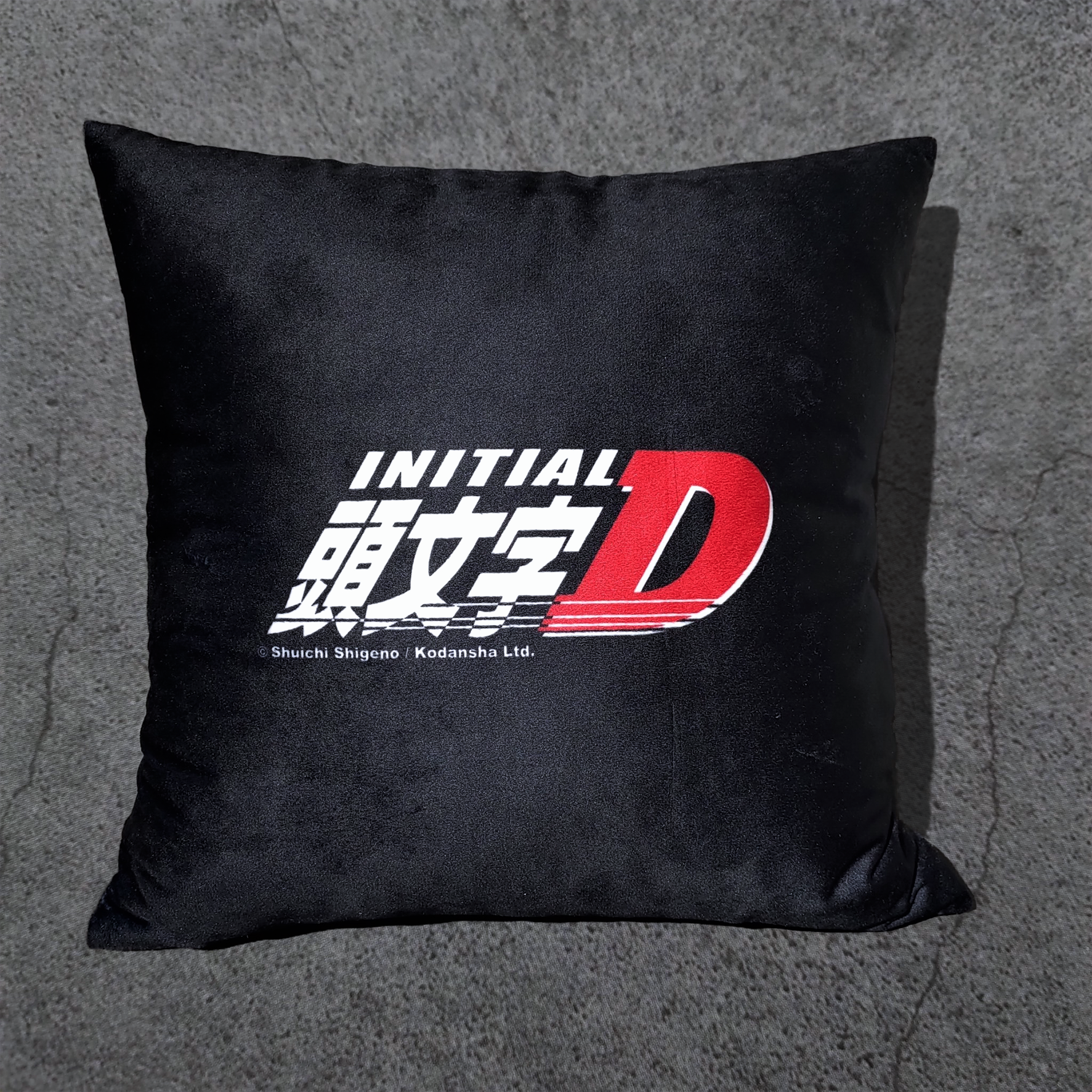 頭文字D-方型抱枕-LOGO款