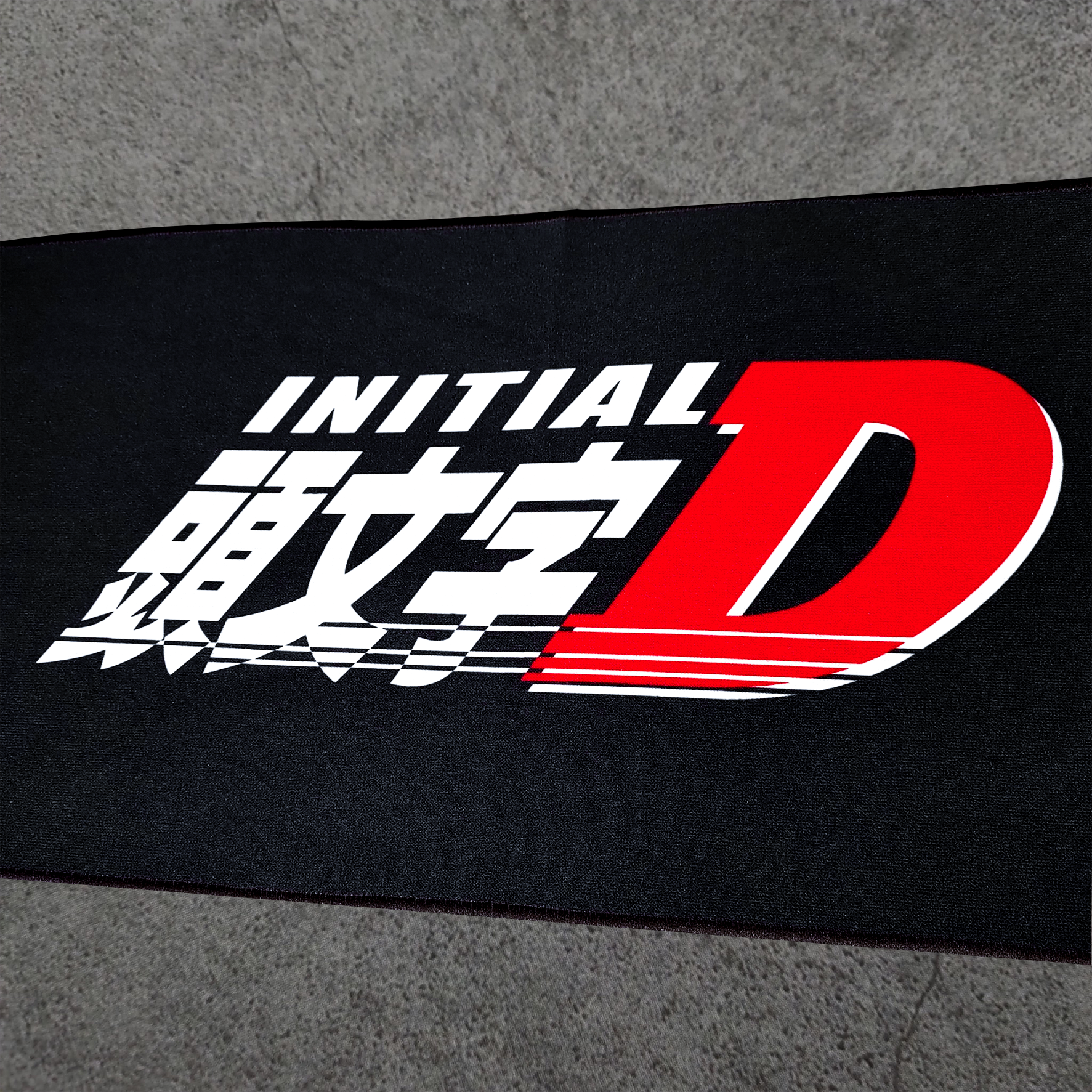 【官網限定】頭文字D-運動毛巾-經典LOGO款