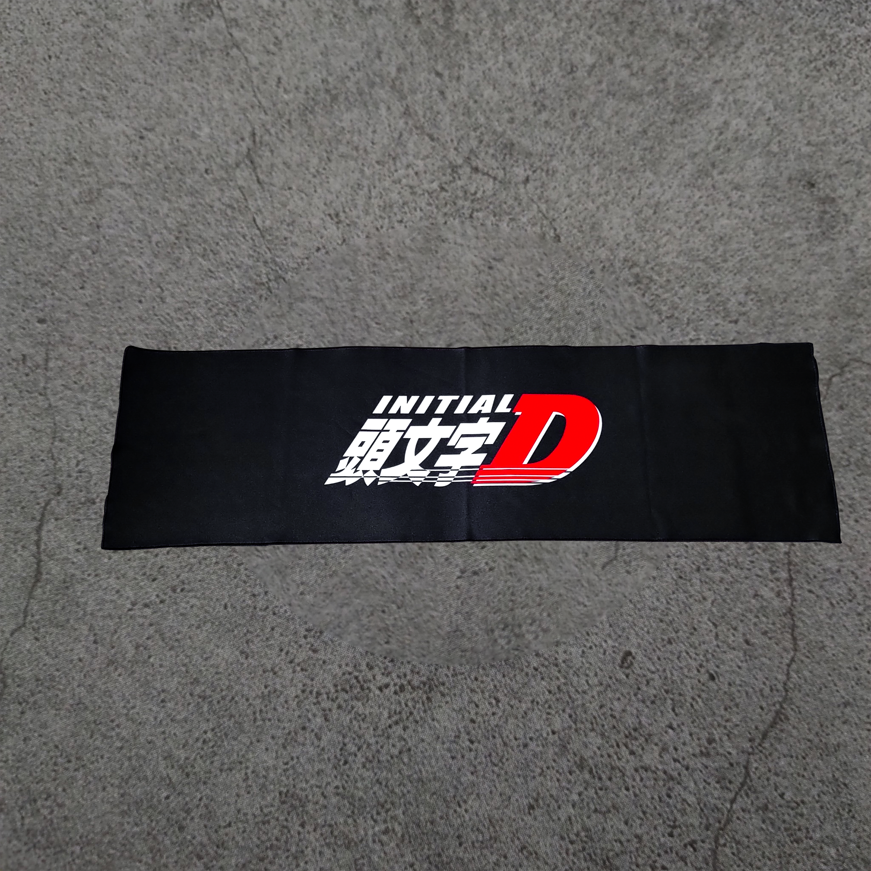 【官網限定】頭文字D-運動毛巾-經典LOGO款